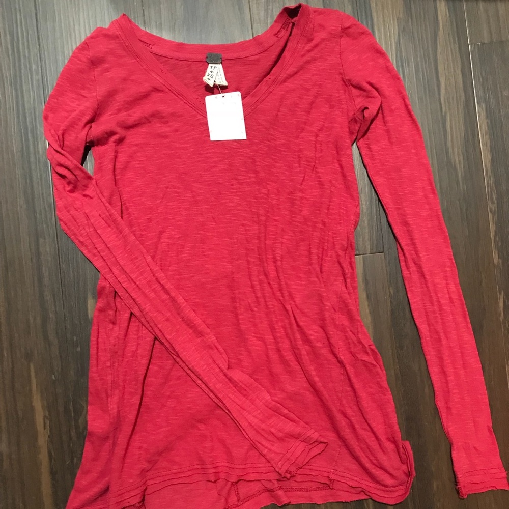 Free People long sleeve shirt